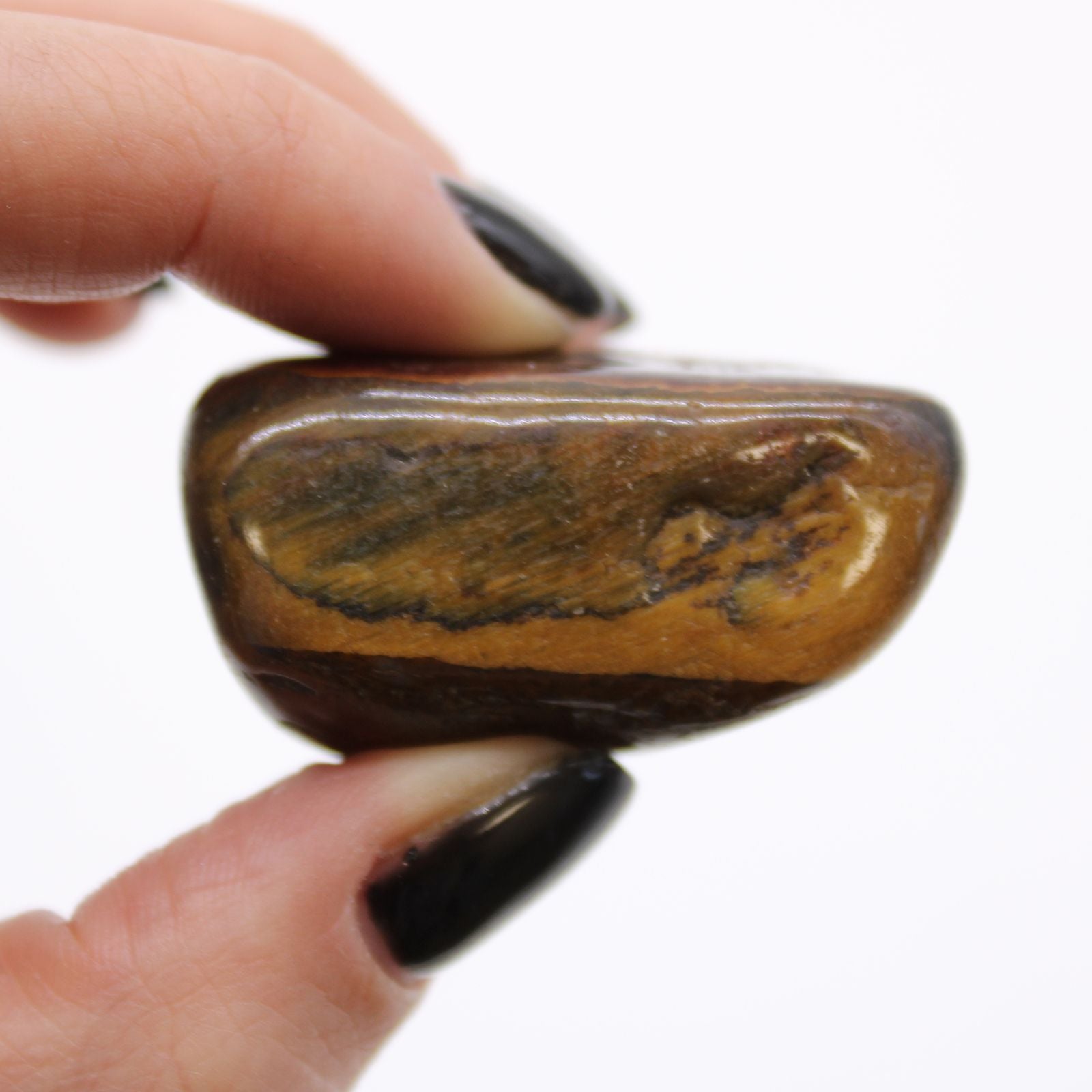 Large Varigated Tigers Eye African Tumble Stones Unique Collection