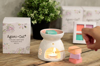 Agnes + Cat Wax Melter with Four Soy Wax Melts