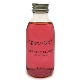 Agnes + Cat Reed Diffuser Refill Japanese Bloom 150ml for Home