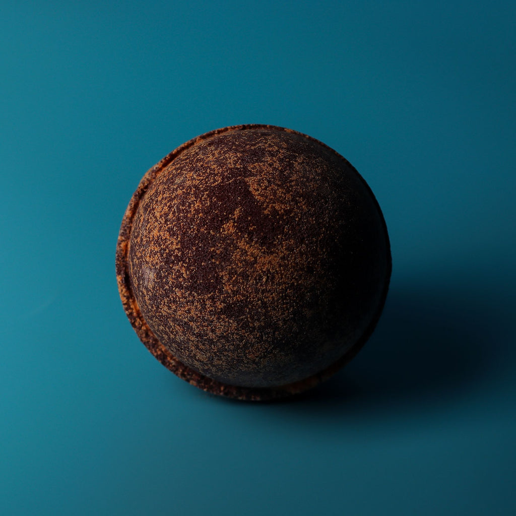 Indulgent Set of 3 Chocolate & Orange Bath Bombs for Relaxation
