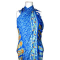 Teal Orange Mandala Sarongs for Stylish Beachwear and Versatile Use