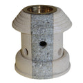 Elegant Stone Oil Burner Combo Lantern for Home Decor Use