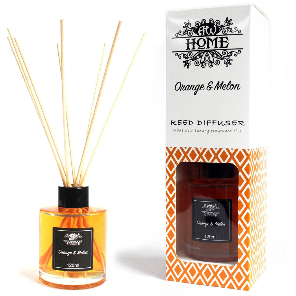120ml Reed Diffuser Orange and Melon for Home Fragrance