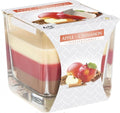 Rainbow Jar Candle Apple and Cinnamon for Home Fragrance