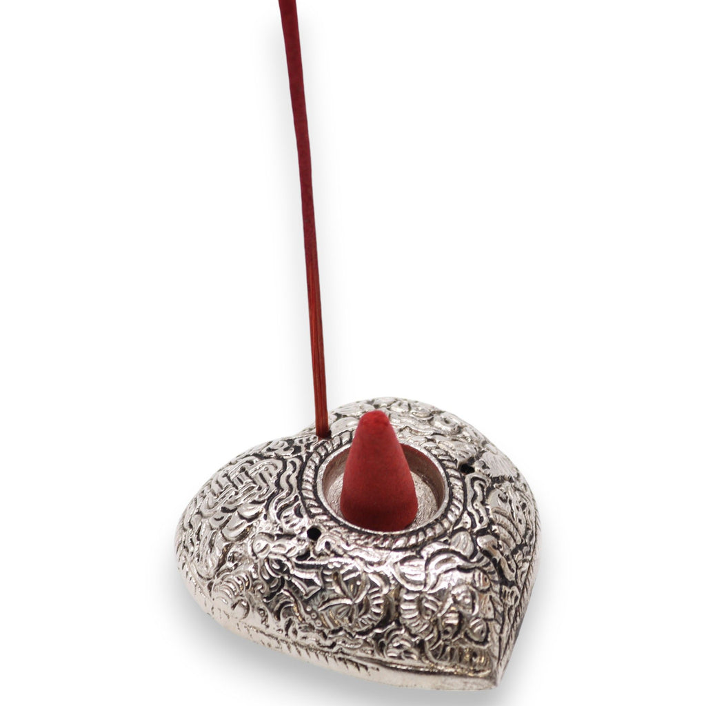 Charming Small Heart Incense Holder for Home Décor and Gifts