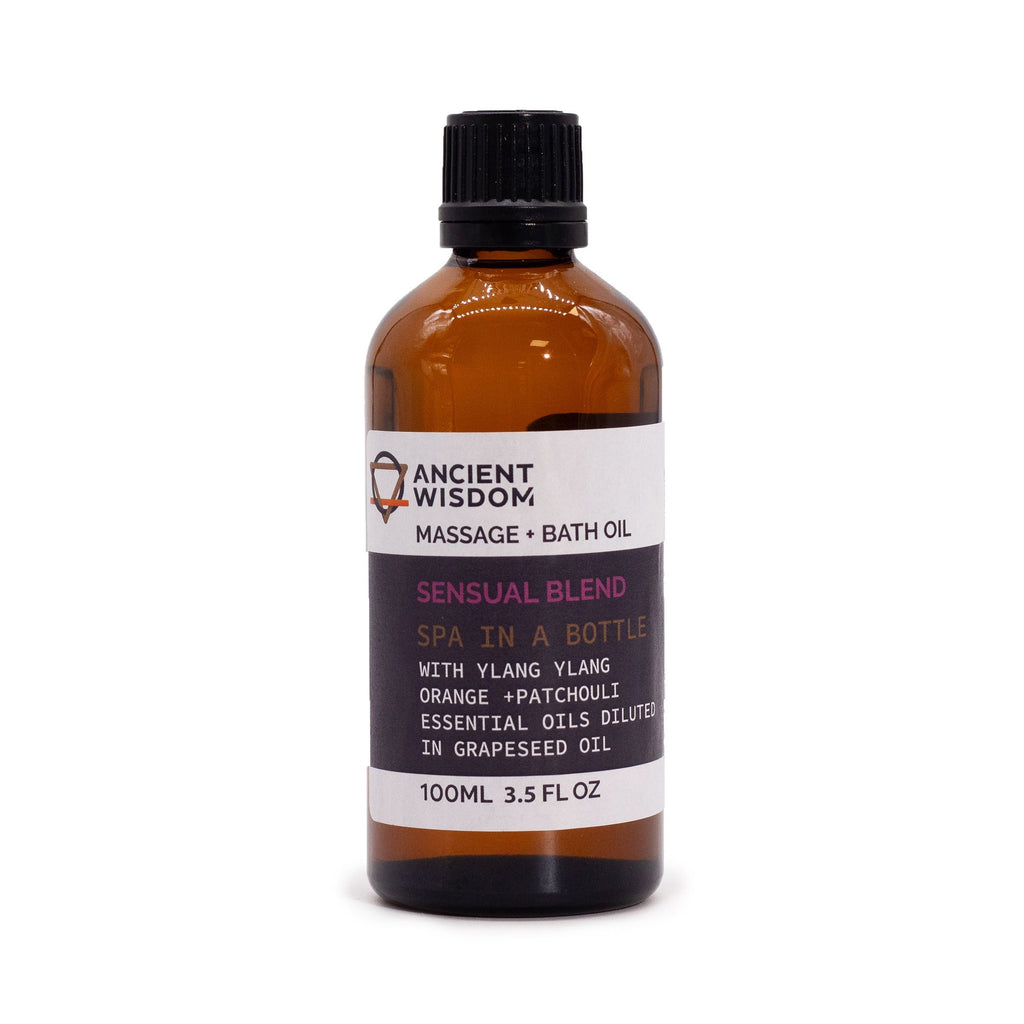 Sensual Massage Oil 100ml with Ylang Ylang and Patchouli Scents