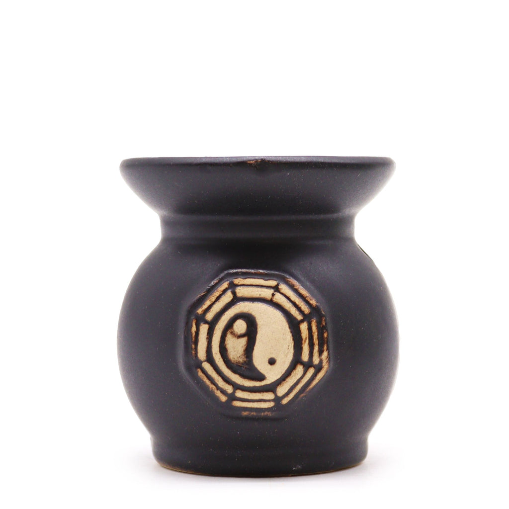 Classic Yin Yang Oil Burners with Rustic Terracotta Design