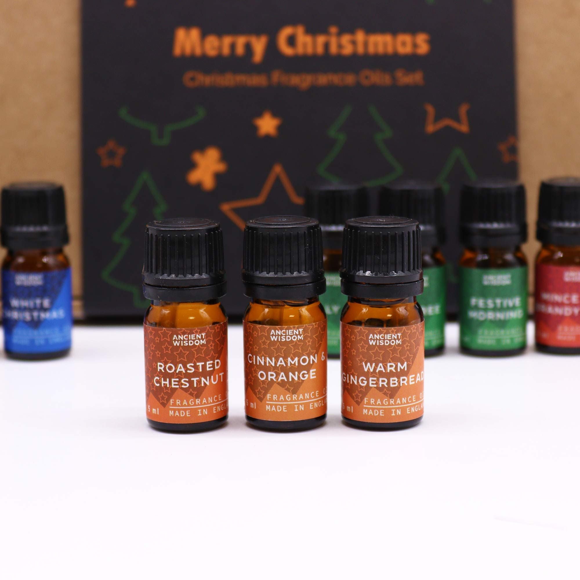 Festive Delights Fragrance Set with 12 Enchanting Christmas Scents