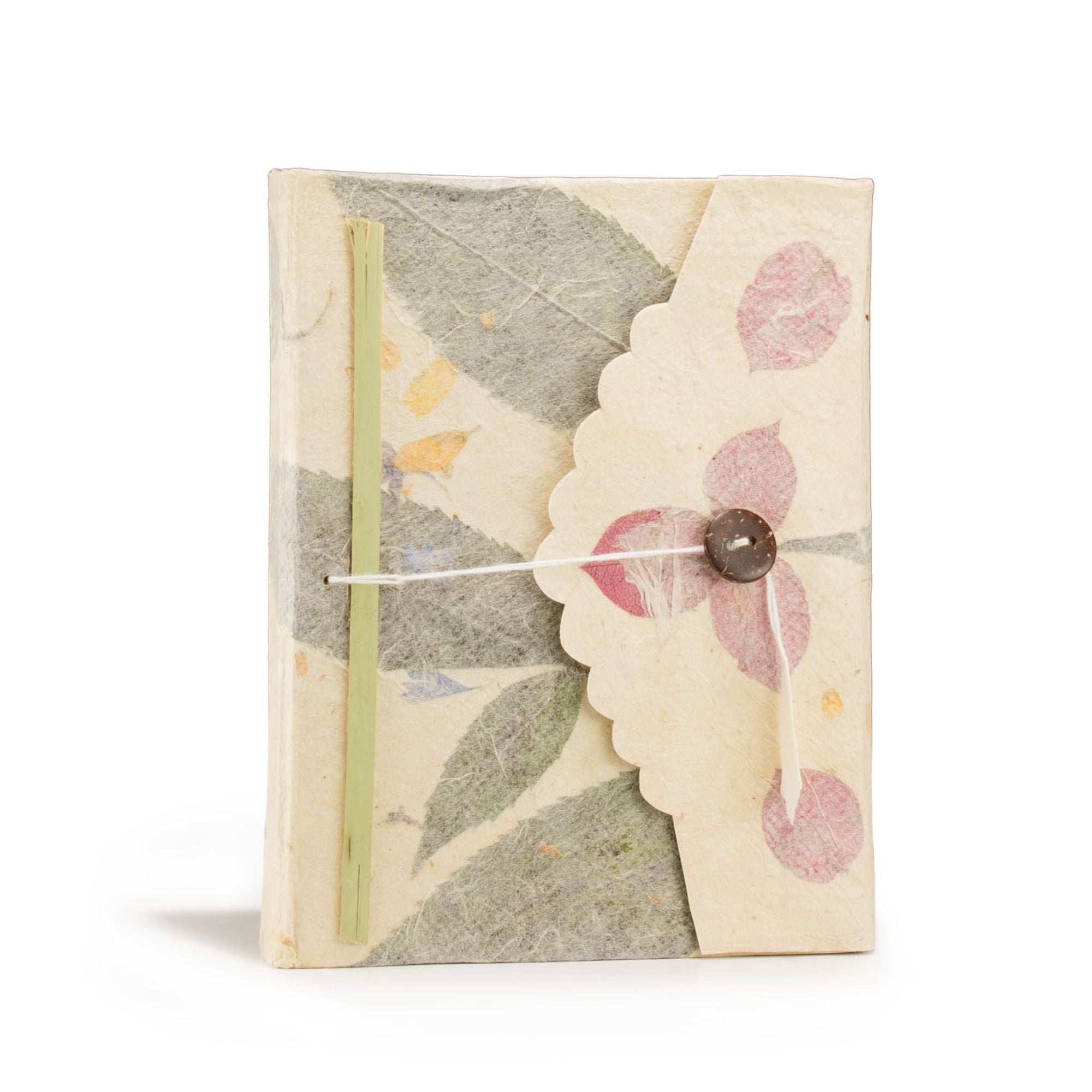 Lokta Bougainvillea Notebook Medium with 45 Unlined Pages