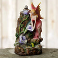 Fairy Flower Garden Waterfall Backflow Incense Burner for Relaxation