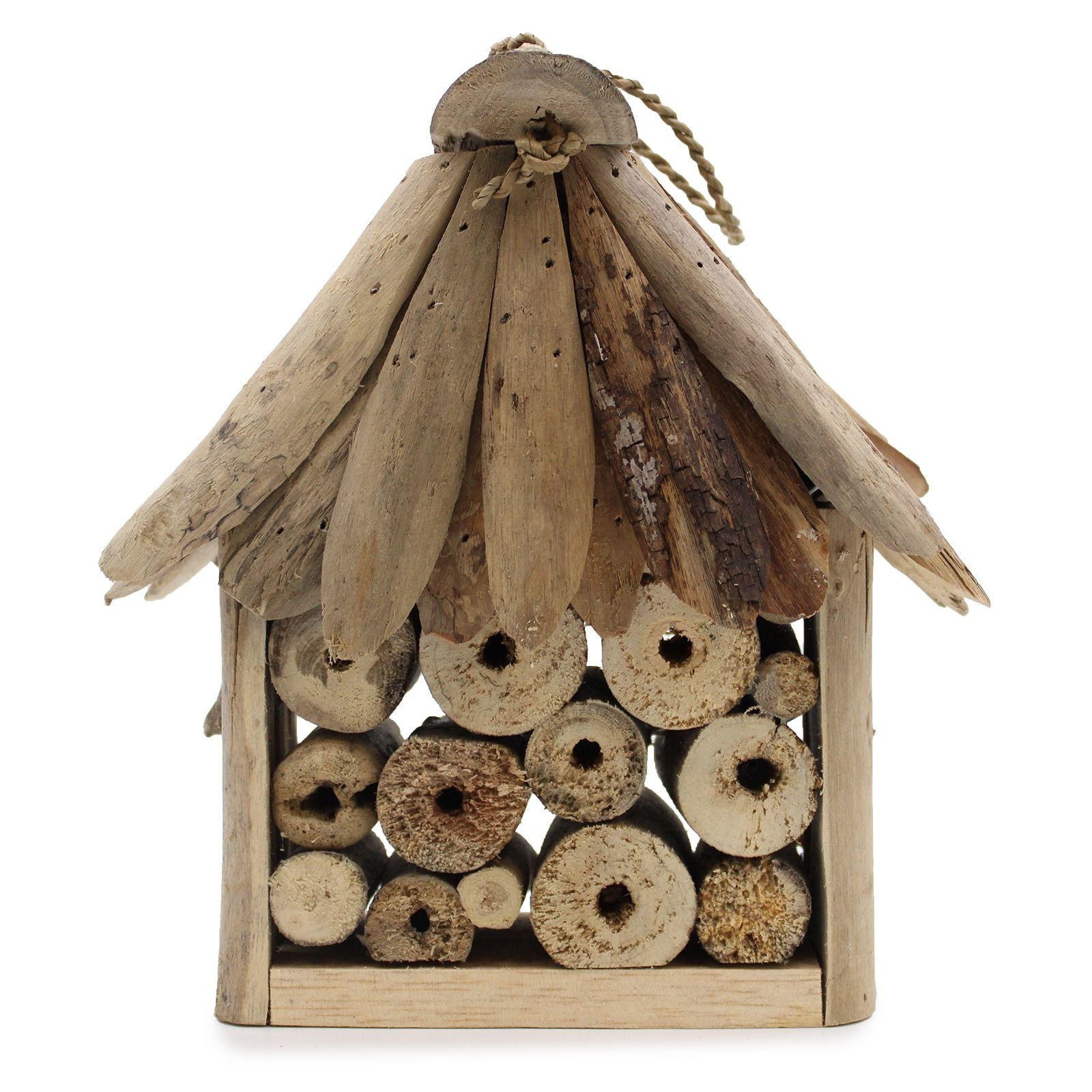 Driftwood Bee and Insect Box for a Lively and Vibrant Garden Habitat