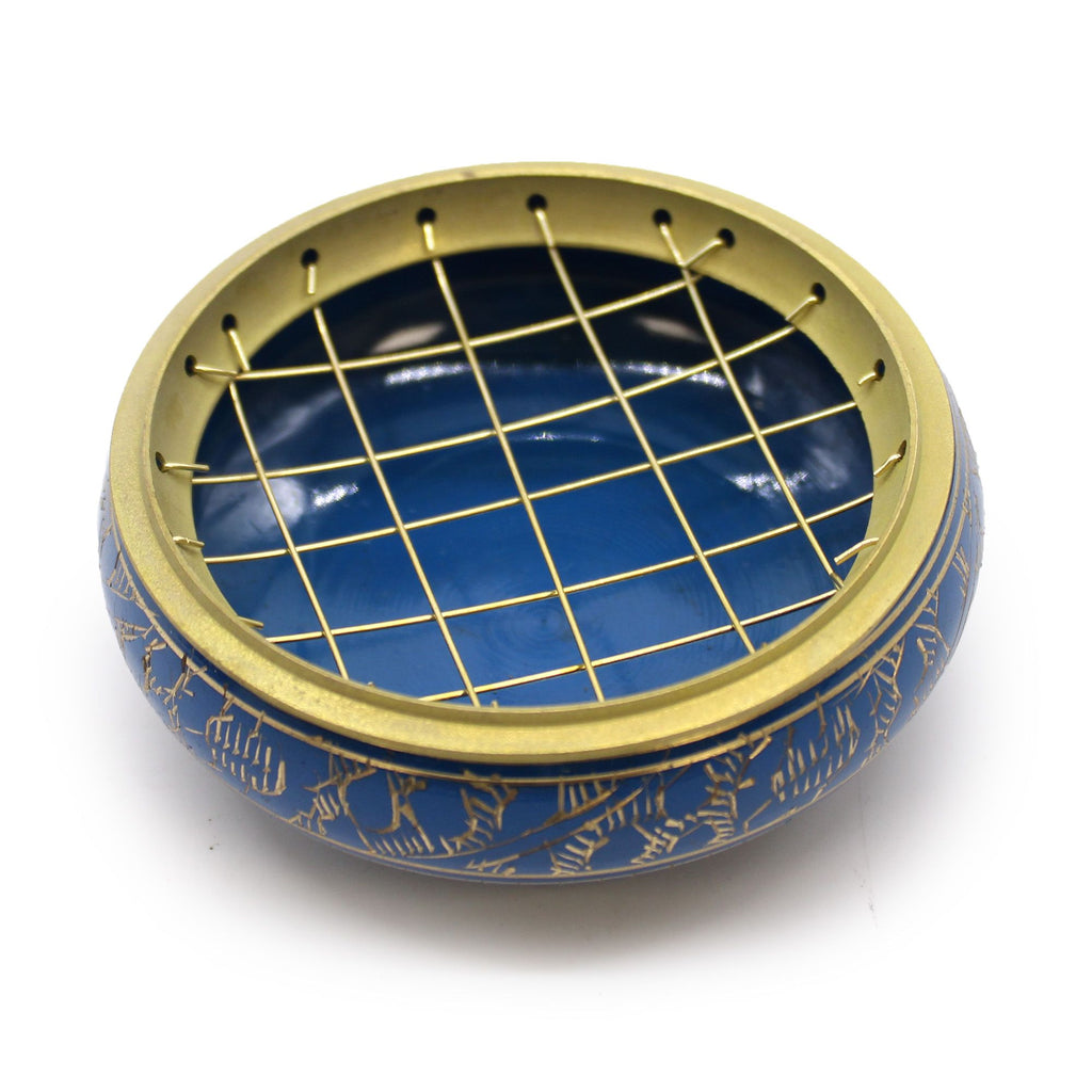 Chakra Charcoal Incense Jar Third Eye for Purification Rituals