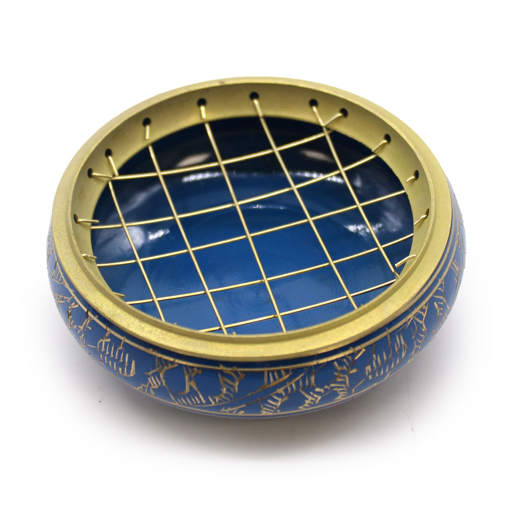 Chakra Charcoal Incense Jar Third Eye for Purification Rituals