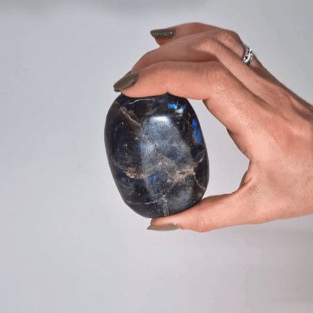 Madagascar Labradorite Tomb Stone for Unique Home Decor Display