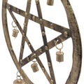 Indian Chimes Pentagon with Cow Bells for Decorative Appeal