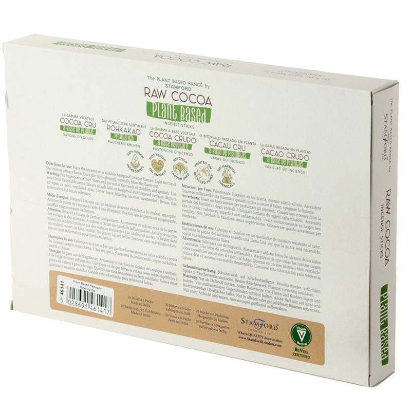 Plant Based Incense Sticks Raw Cocoa for Inviting Aroma Experience