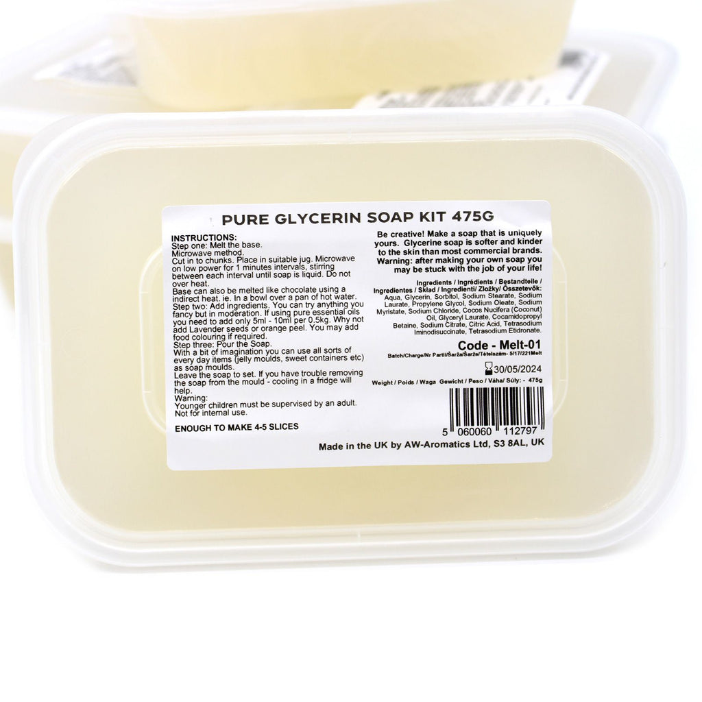 Melt and Pour 475g Soap Kit for Creative Soap Making Fun