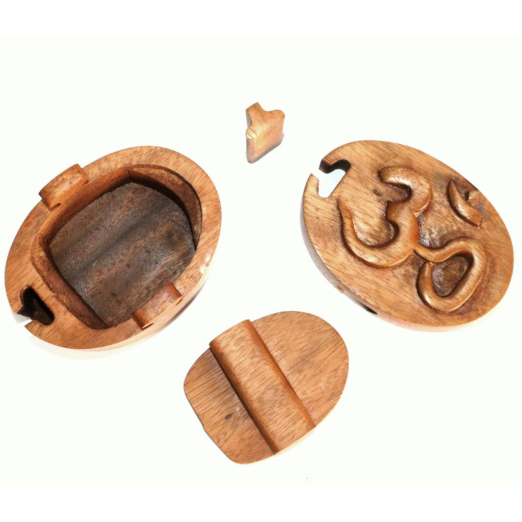 Bali Magic Box Om Puzzle Box for Unique Gift Giving Experience