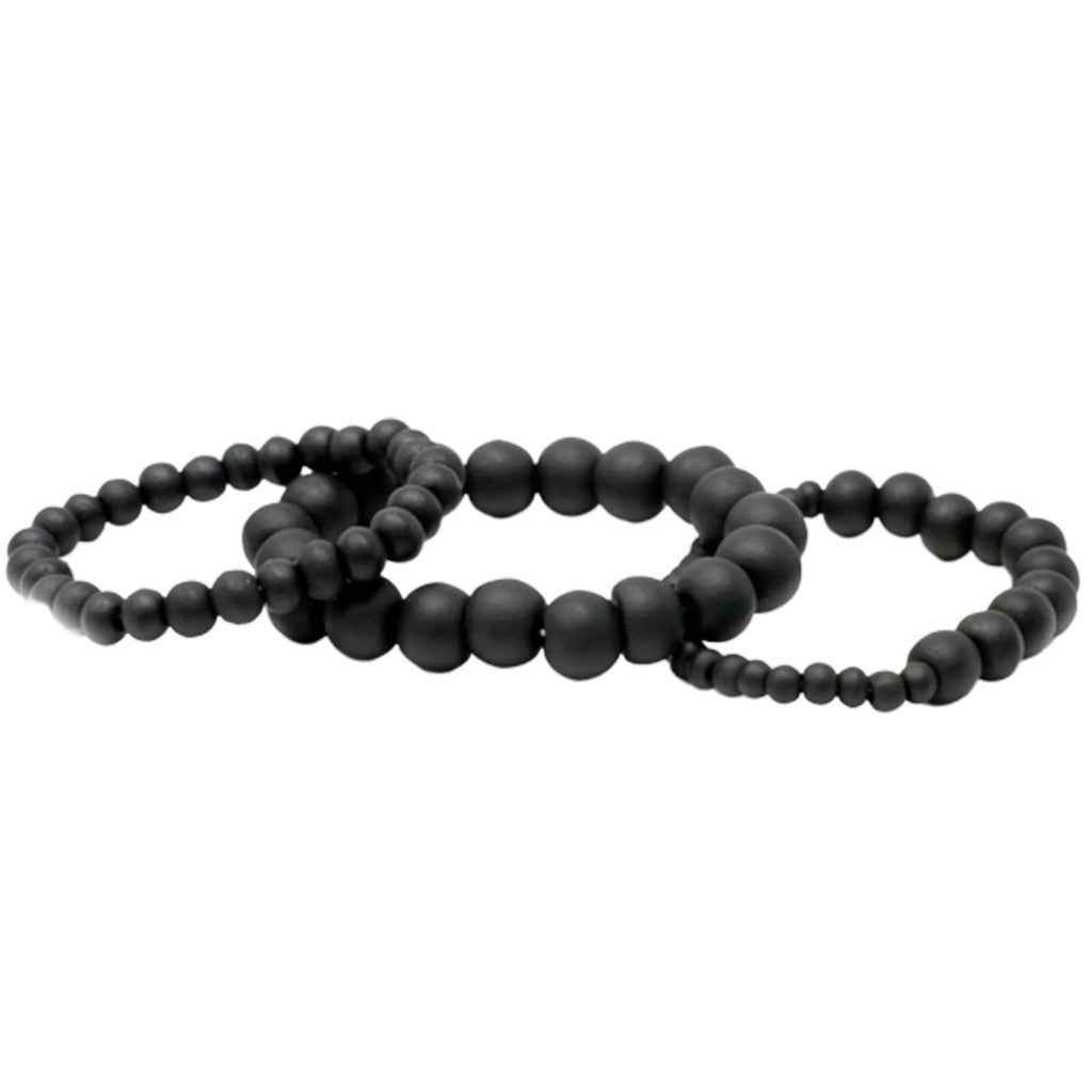 Blackwood Beads Bracelet in Assorted Sizes for Unique Style
