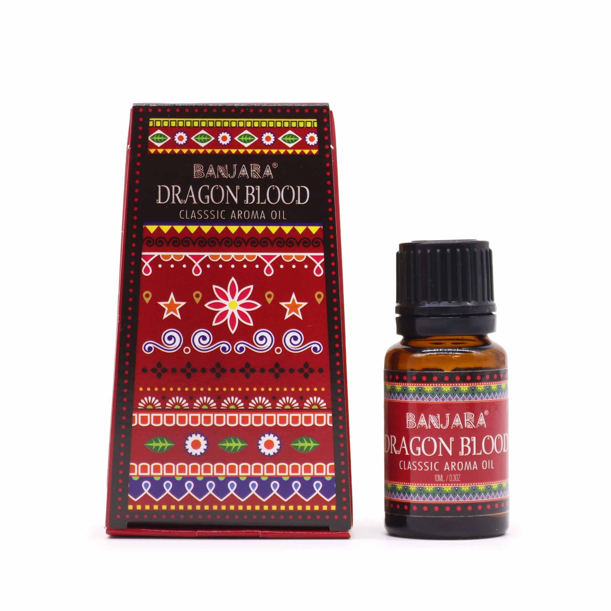 Banjara Indian Fragrance Oil 10ml Dragon's Blood Scented Oil