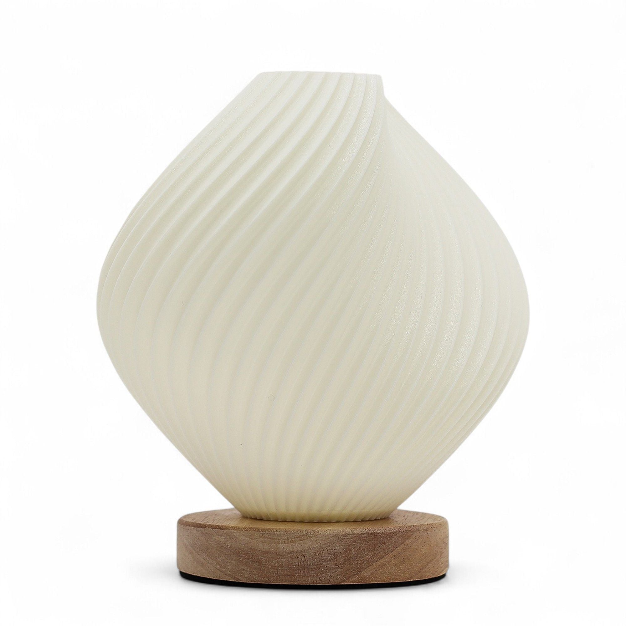 Shell Twisted New Wave Lamp with USB and 3 Brightness Settings