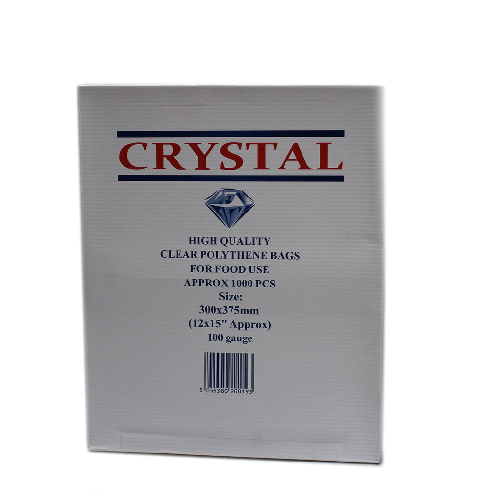 12 x 15 Inch Poly Bags for Food Storage and Freezing Solutions