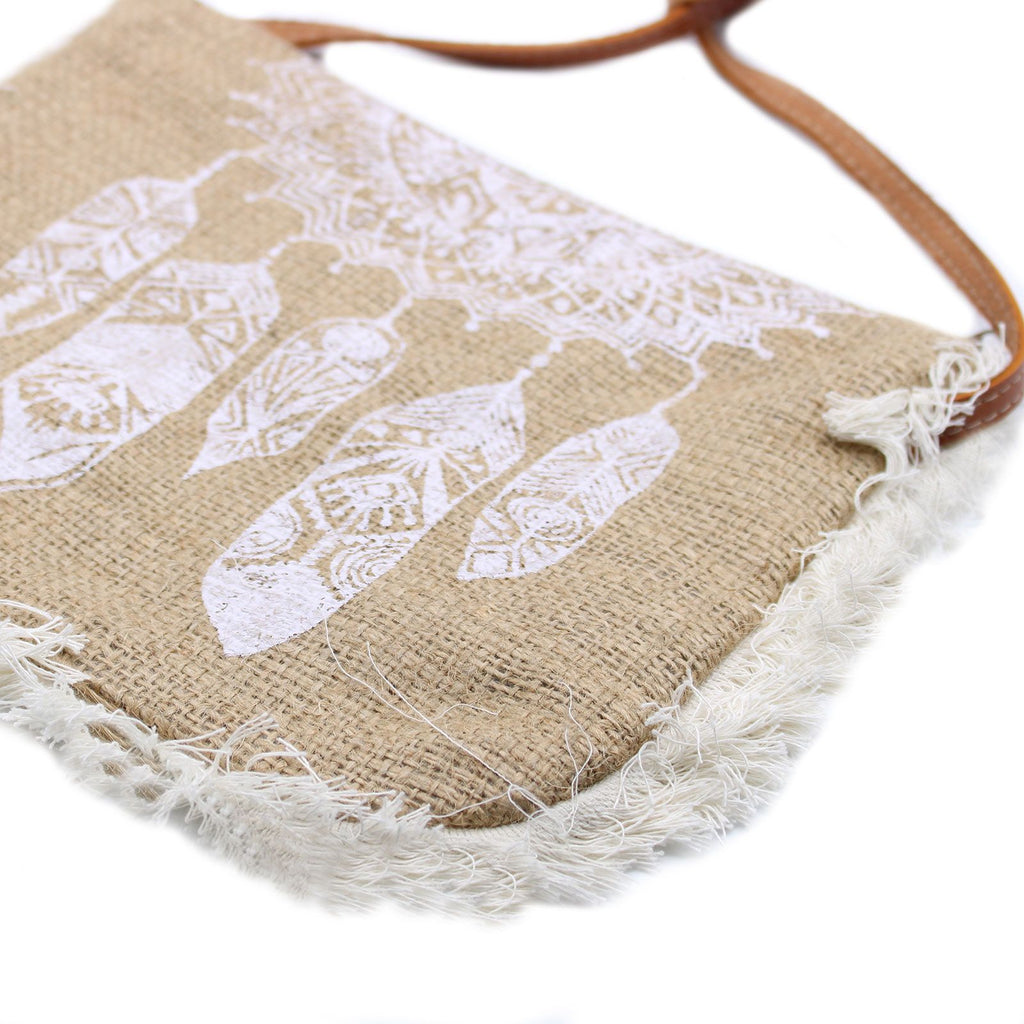 Fab Fringe Bag with Unique Dream Catcher Print for Stylish Outings