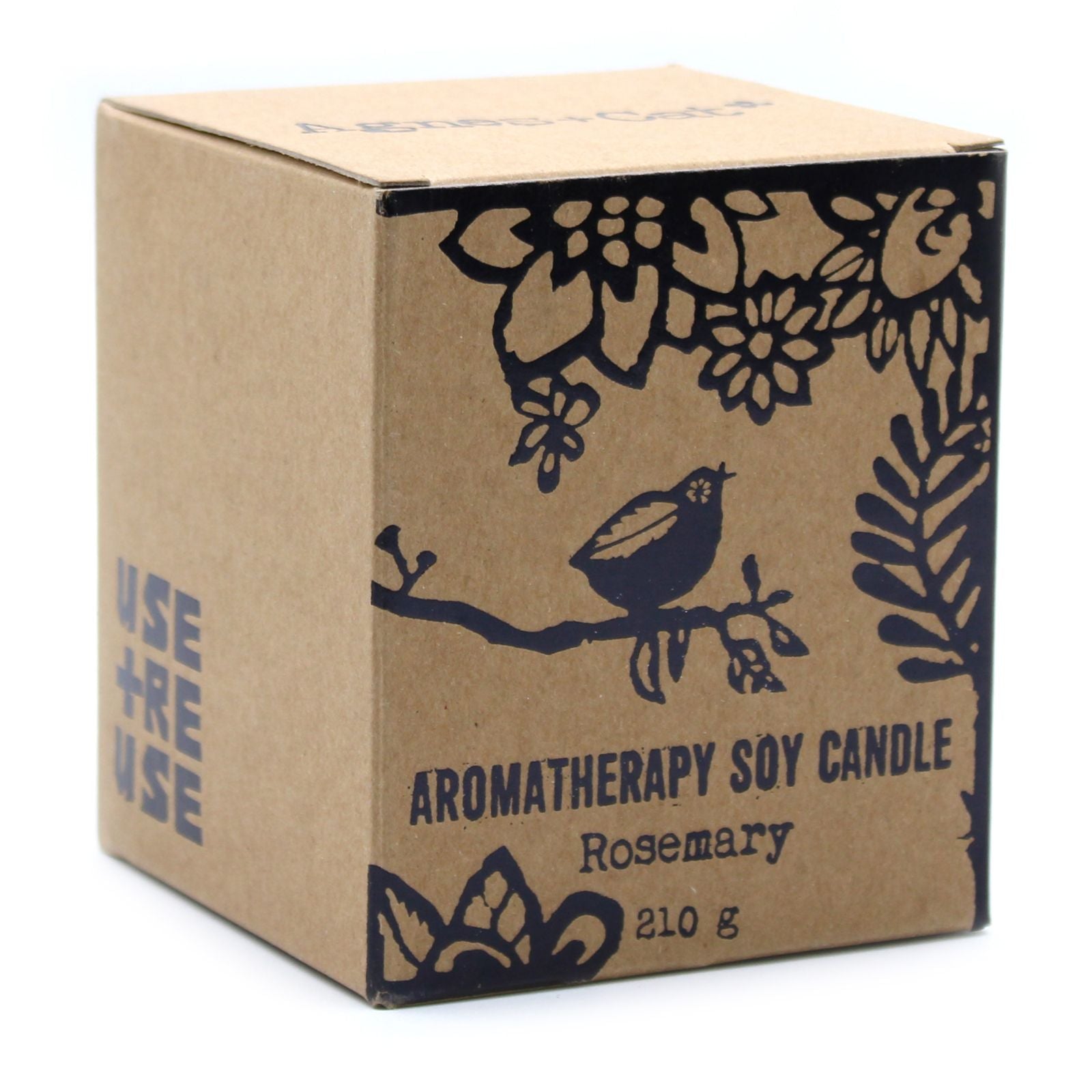 Agnes + Cat Herb Garden Candles Rosemary for Fresh Home Fragrance