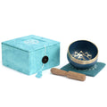 Chakra Singing Bowl for Throat with Bright Blue Colour Design