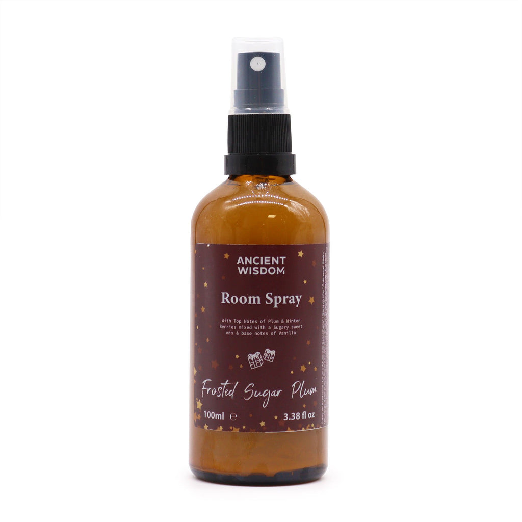 Frosted Sugar Plum Room Spray 100ml for Festive Home Decor