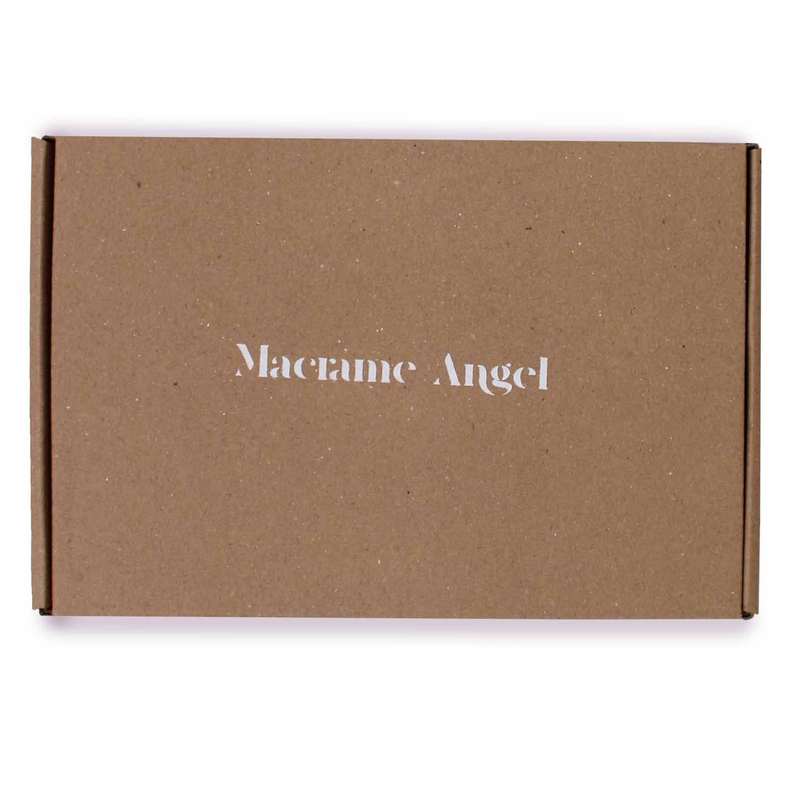 Macrame Angel Rainbow Gift Box for Cultural Care and Love Gifts