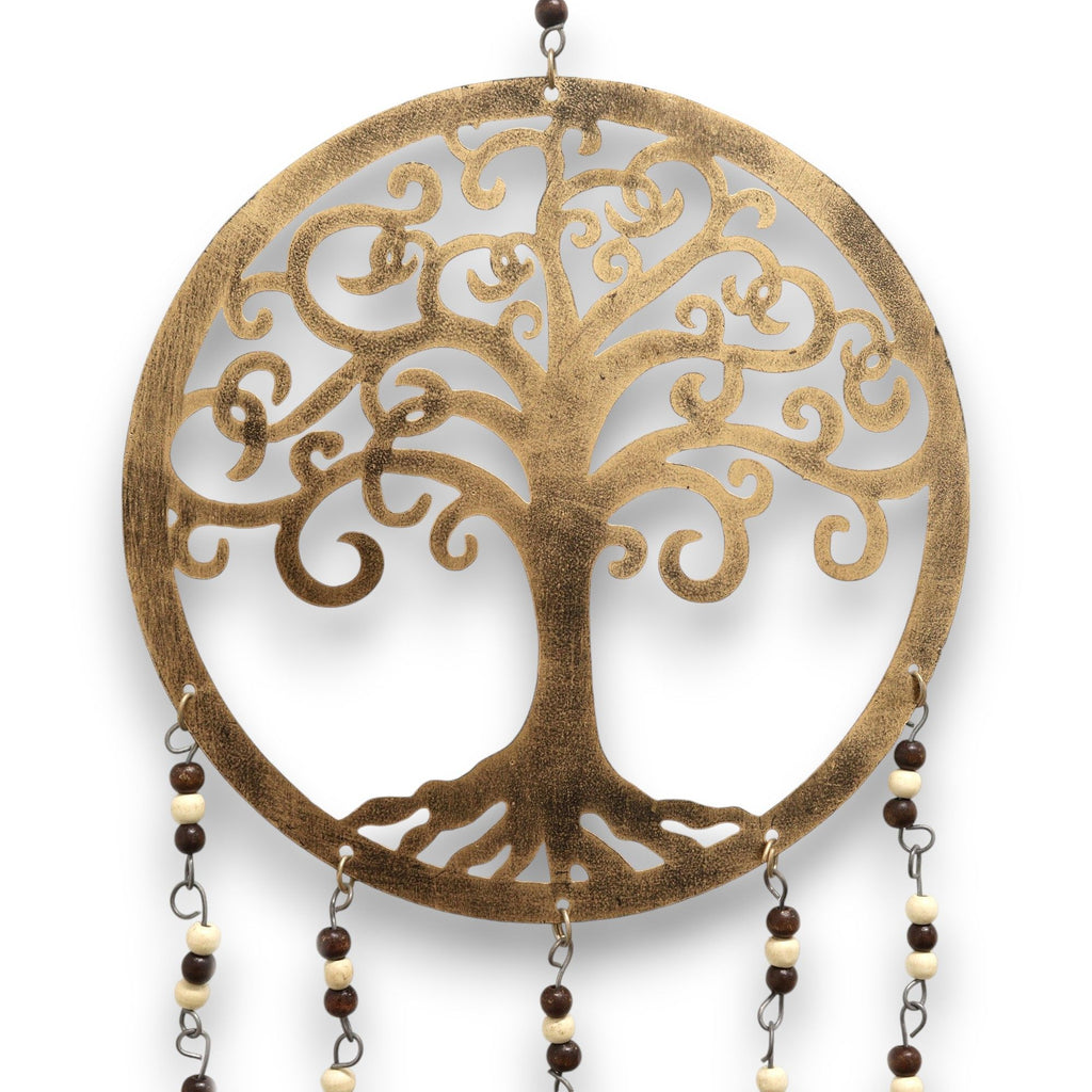 Indian Chimes Large Tree of Life Bell Chimes with Colourful Beads