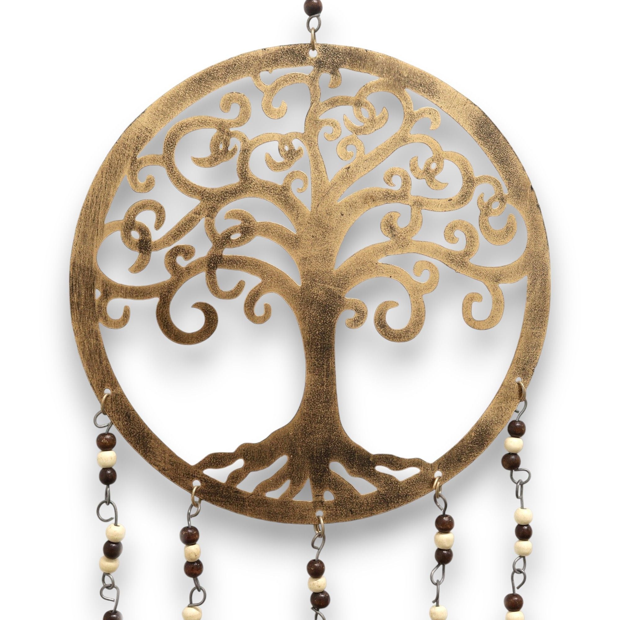 Indian Chimes Large Tree of Life Bell Chimes with Colourful Beads
