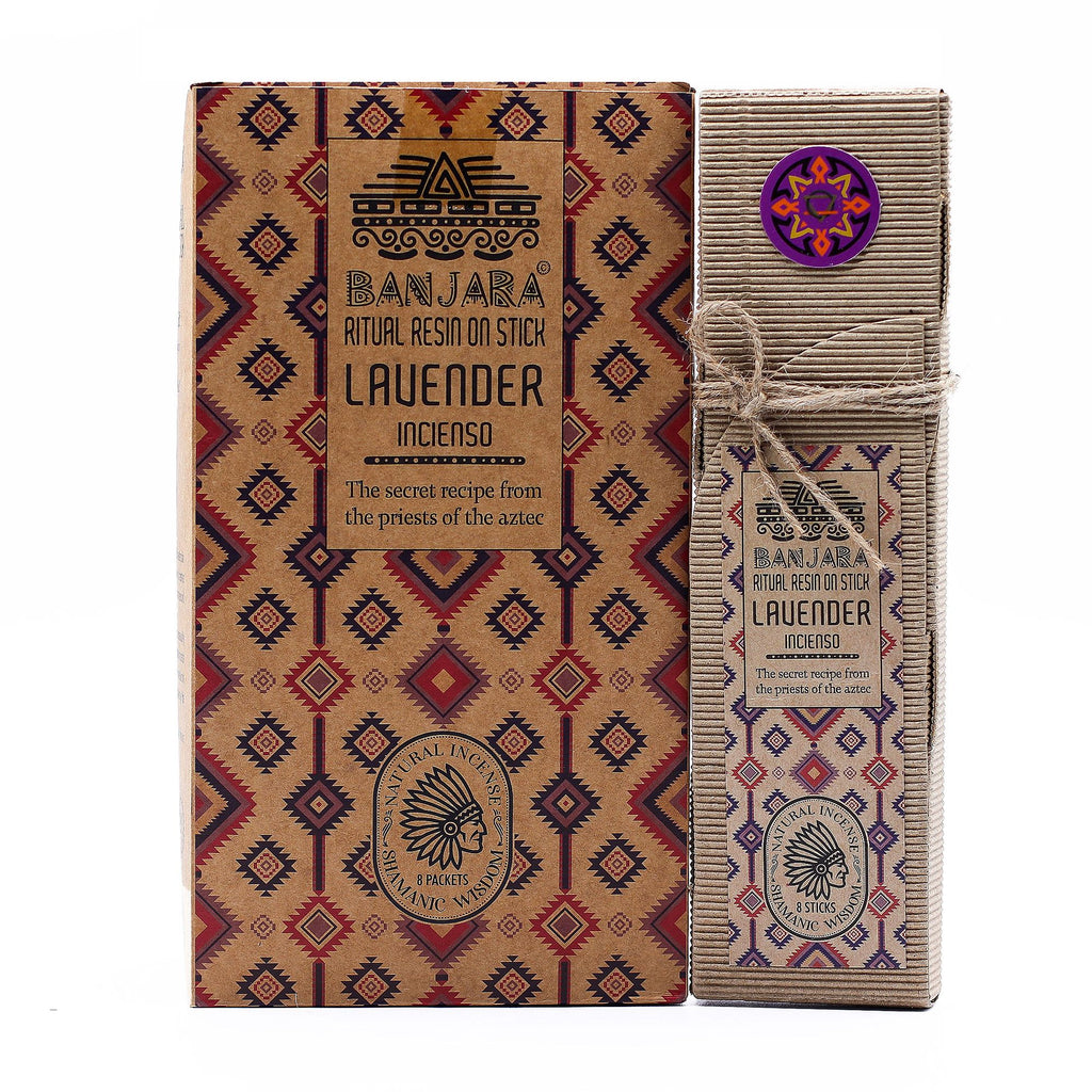 Lavender Ritual Resin on Stick for Calmness and Relaxation