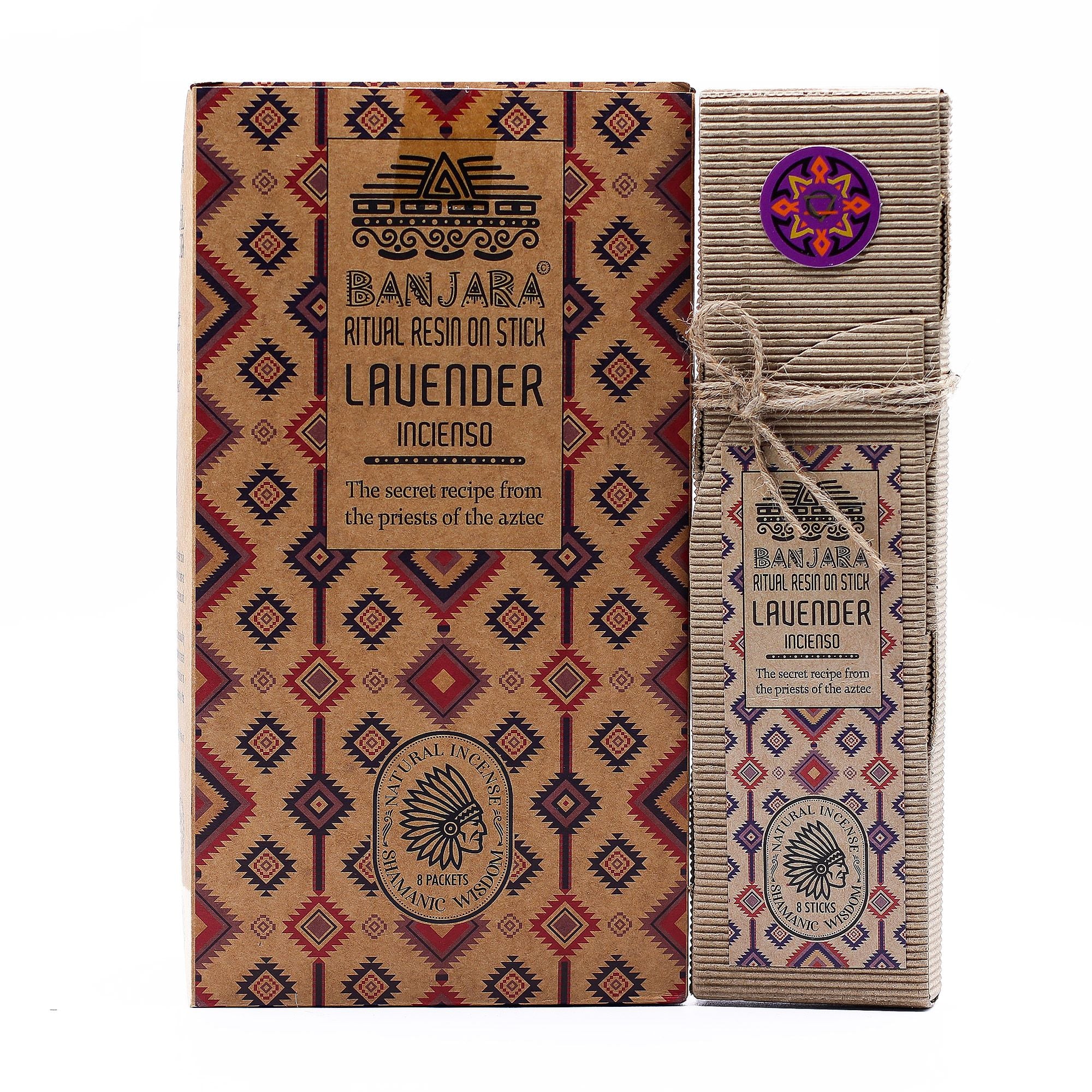 Lavender Ritual Resin on Stick for Calmness and Relaxation