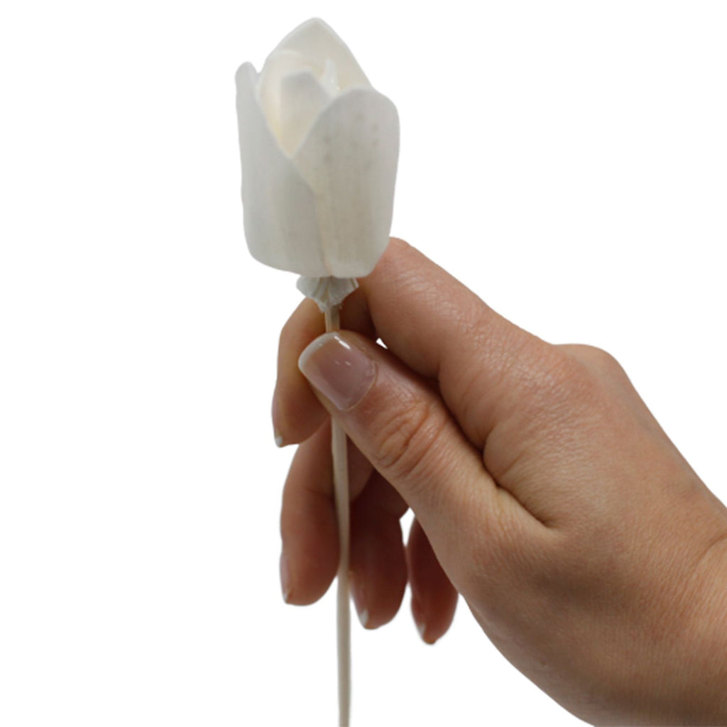 Natural Diffuser Flowers Tulip on Reed for Aromatic Home Decor