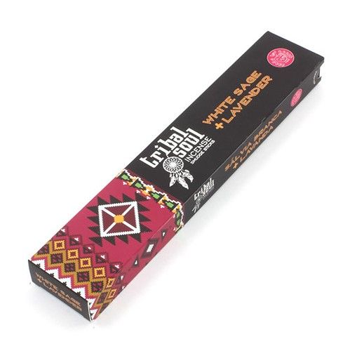 Tribal Soul Incense Sticks with White Sage and Lavender Aroma