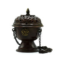 Copper Tibetan Incense Burner Classic Hanging for Home Decor