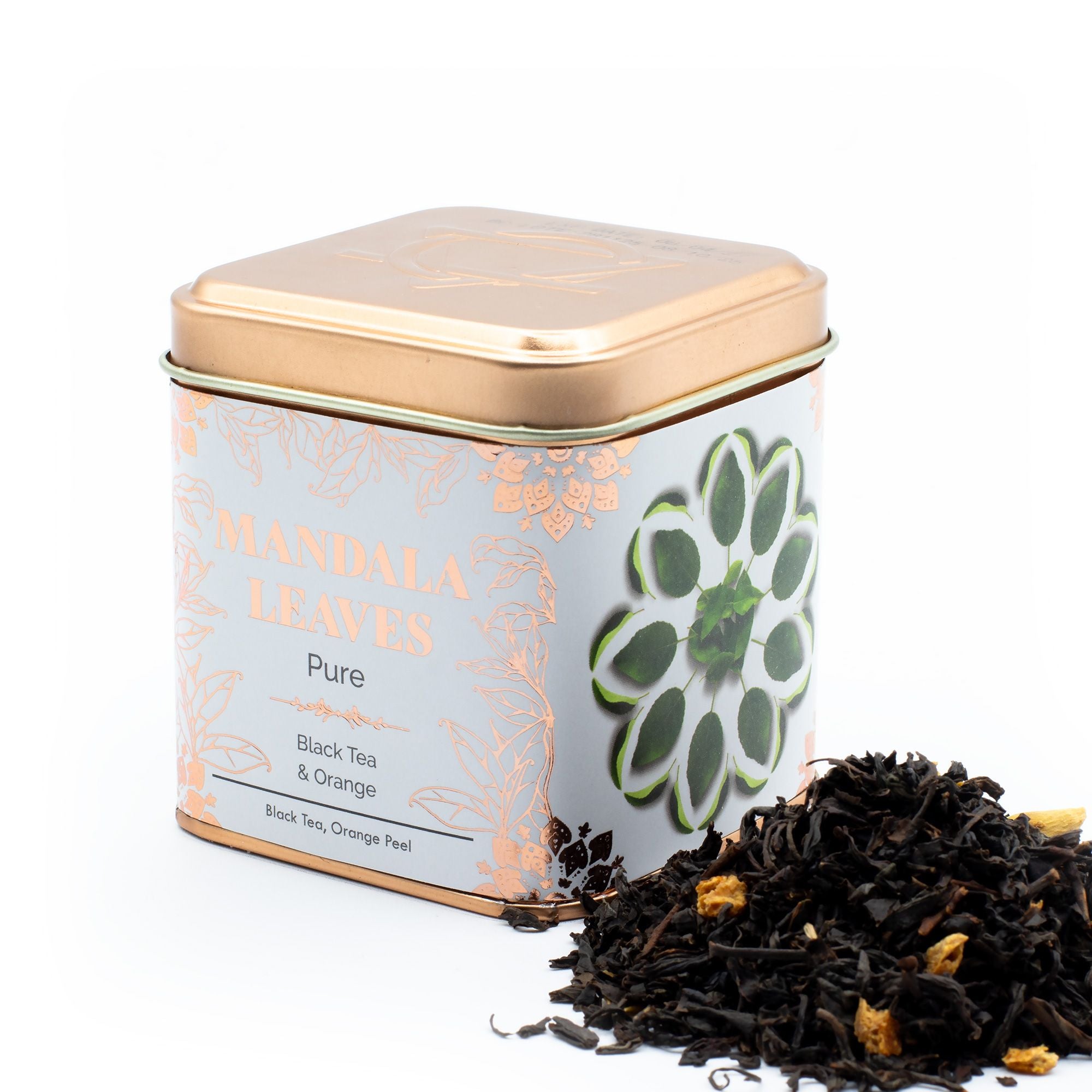 50g Narnaja Black Tea with Orange Peel for a Refreshing Taste