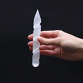 Selenite Spiral Wands 16 cm for Captivating Decorative Displays