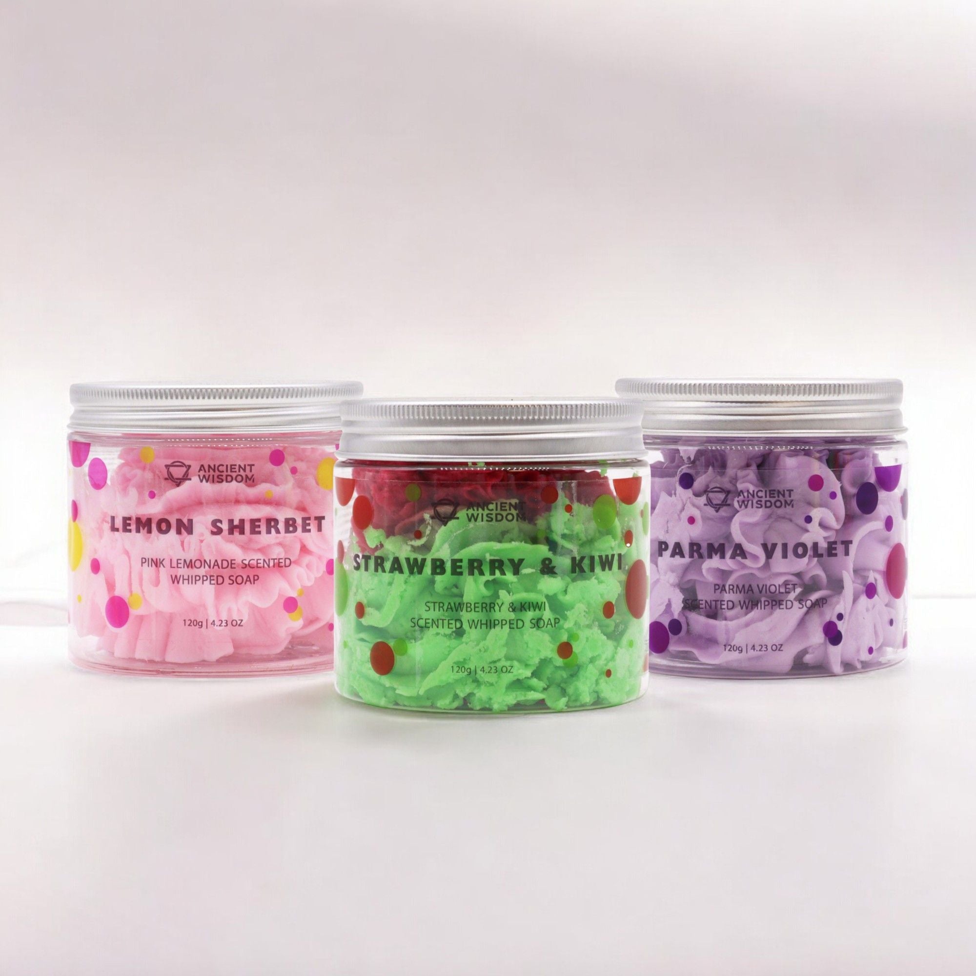 Whipped Soap Set of Best Sellers for Luxurious Skin Care Indulgence