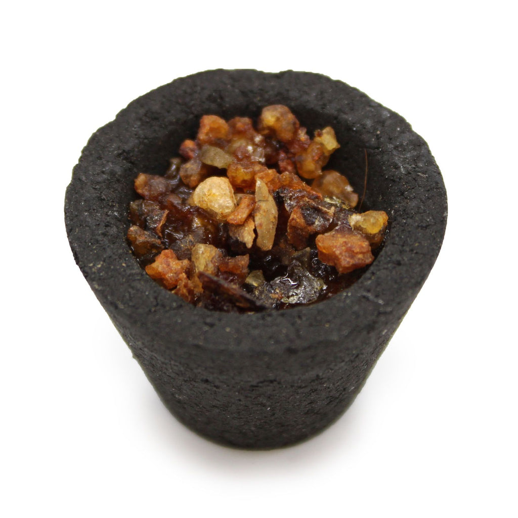Box of 12 Myrrh Resin Cups for Aromatic Home Fragrance