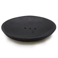 Elegant Oval Black Marble Soap Dish for Stylish Bathrooms Decor