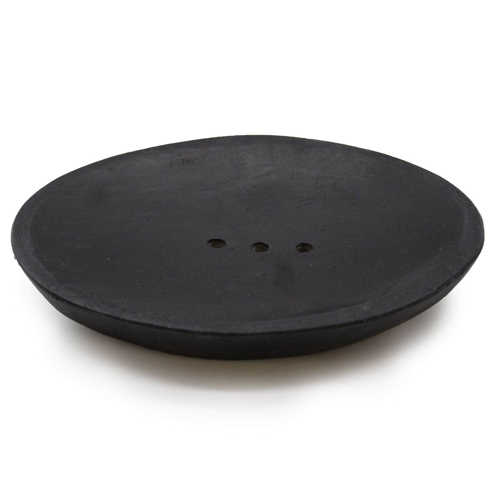 Elegant Oval Black Marble Soap Dish for Stylish Bathrooms Decor