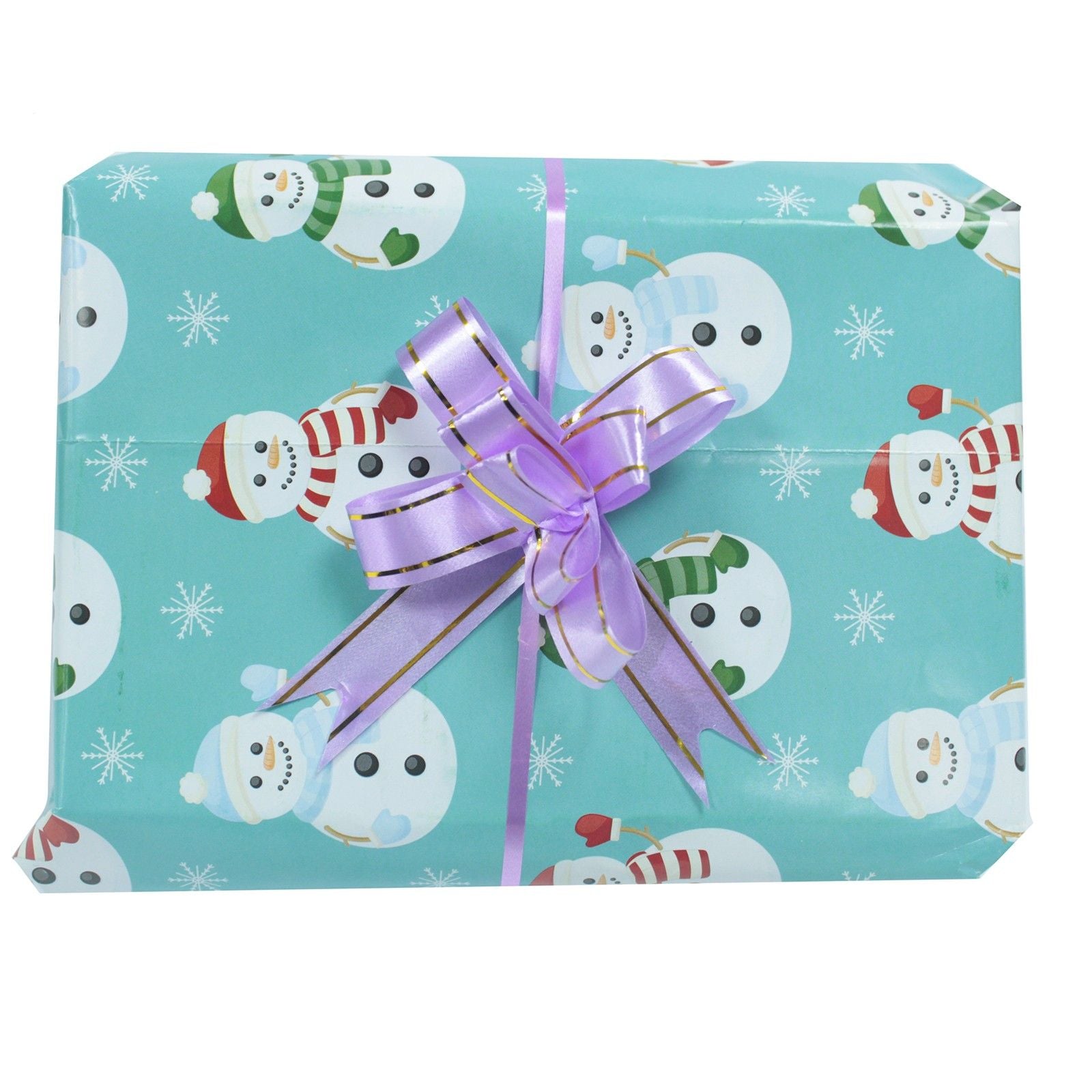 Mini Lavender Pull Bows for Effortless Gift Decoration Pack of 10
