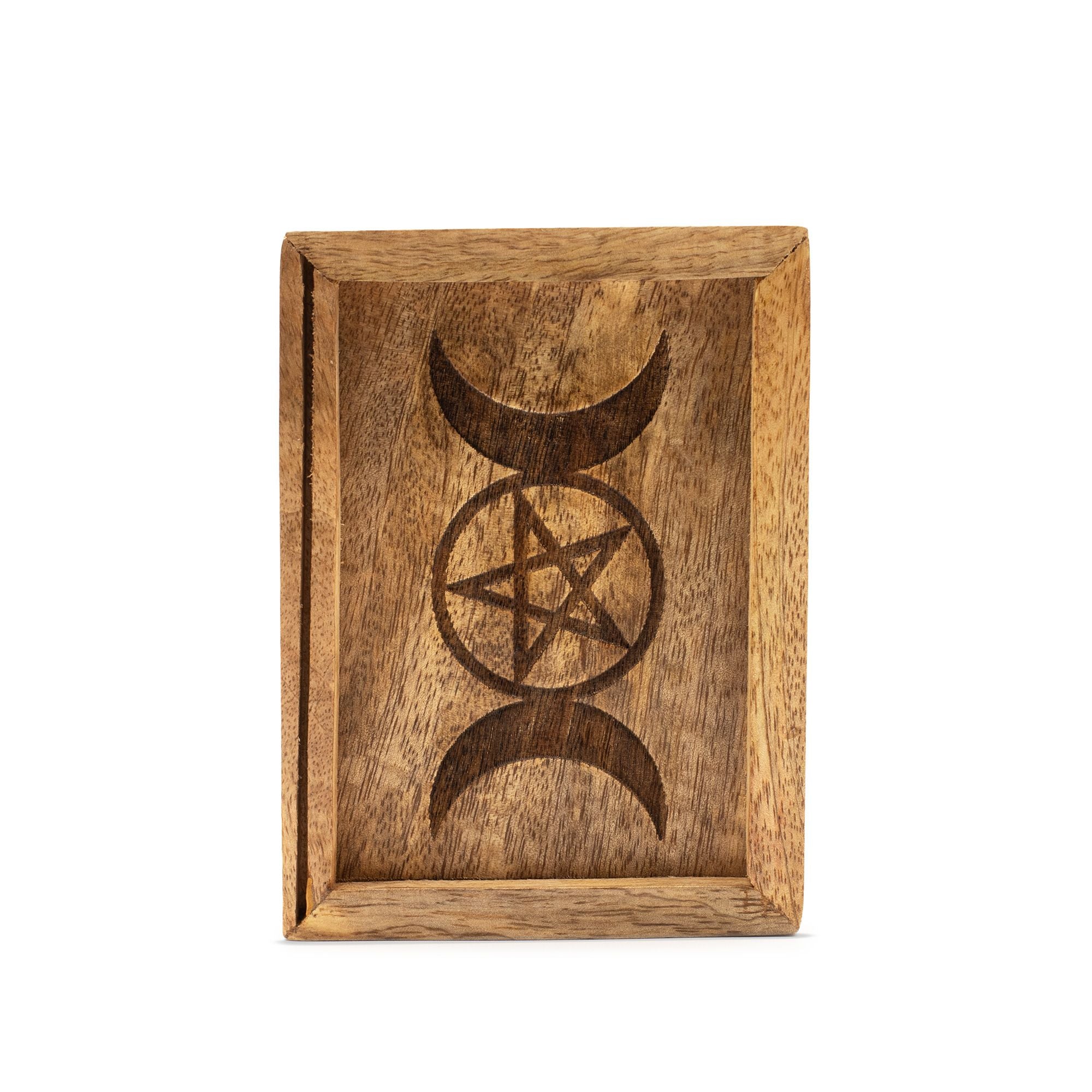 Small Tarot Box with Card Holder for Stylish Storage Solution