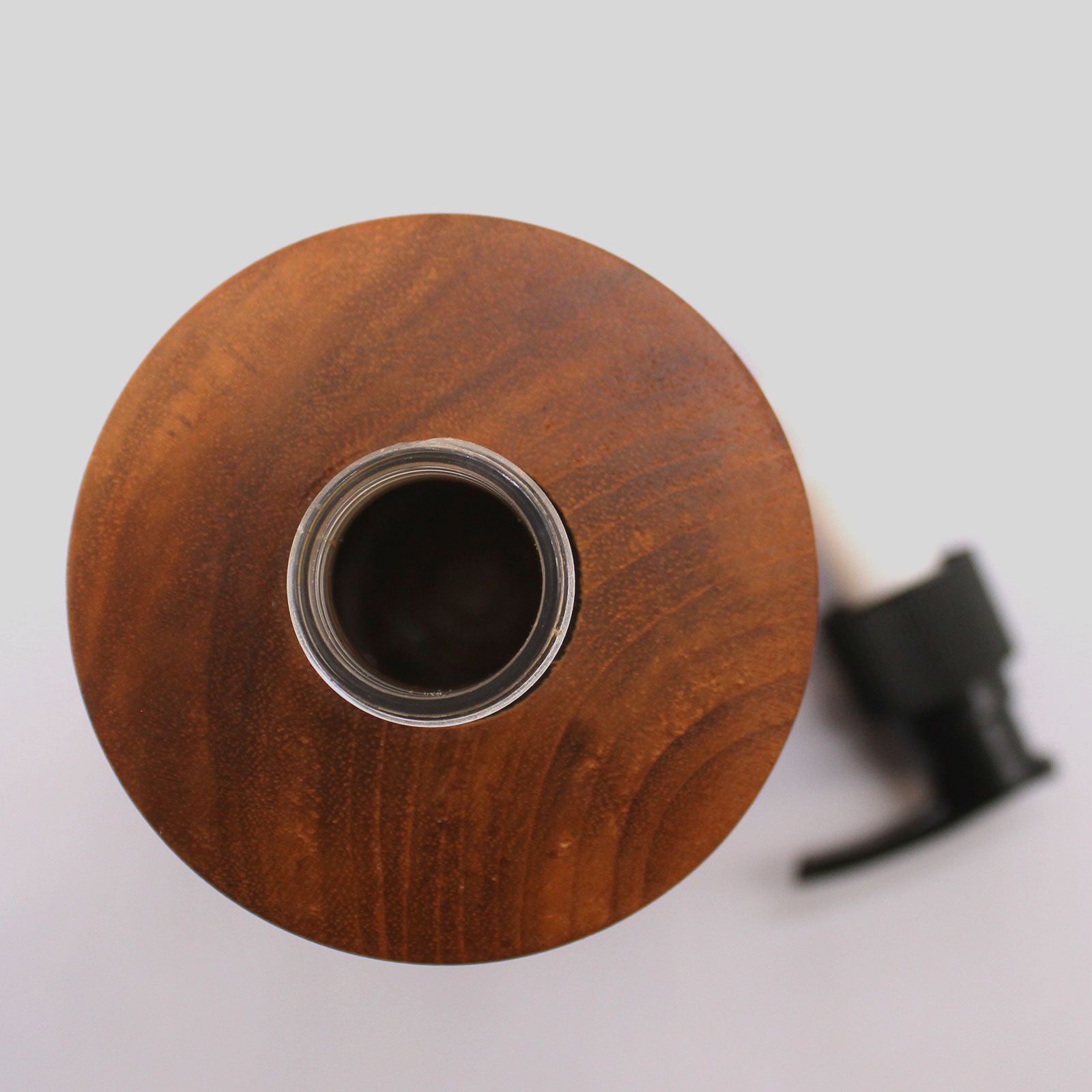 Natural Teakwood Soap Dispenser Taper for Elegant Home Decor