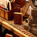 Fat Deckled Edge Leather Notebook for Daily Reflection and Travel