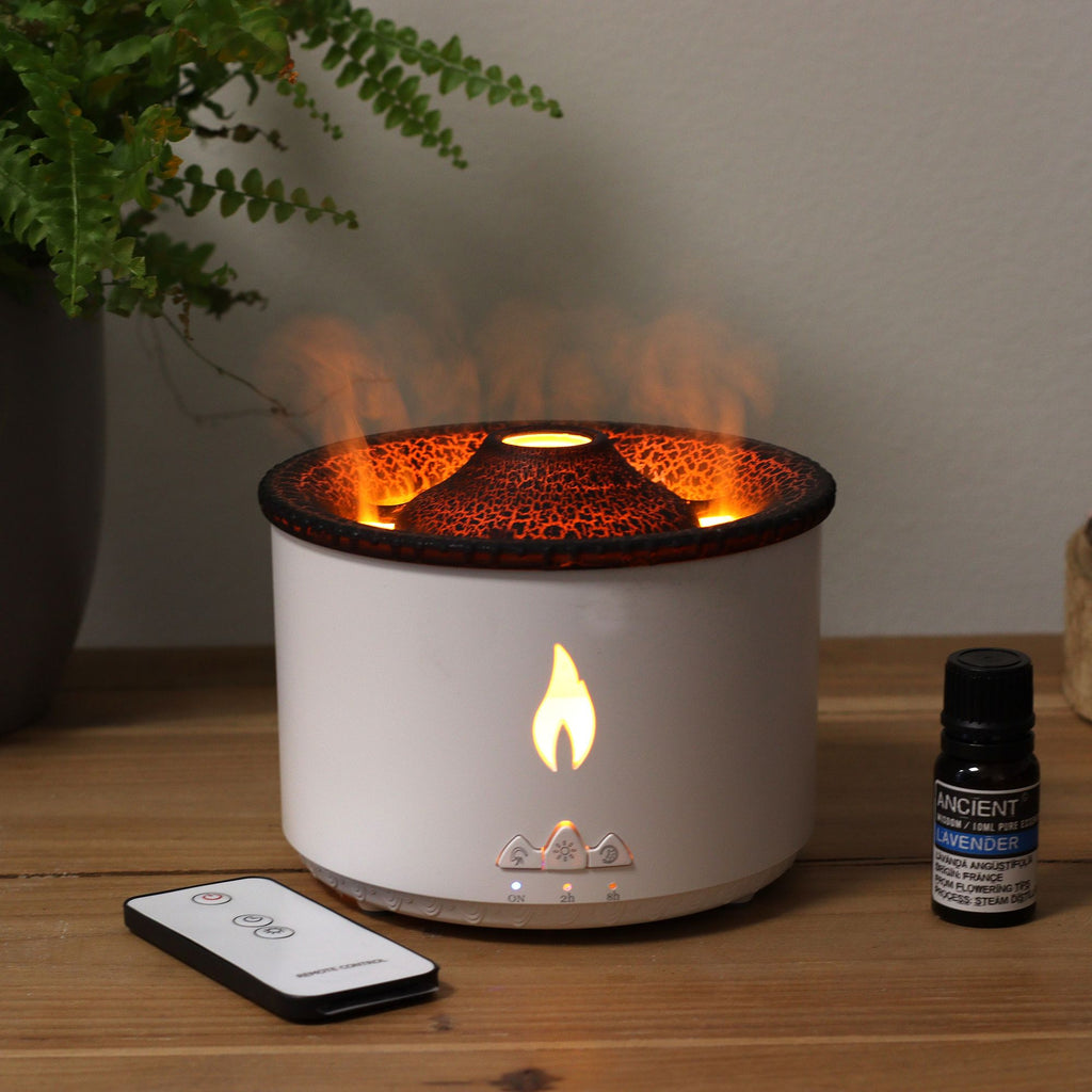 Medium Volcano Effect Aroma Diffuser with Colour Changing Light