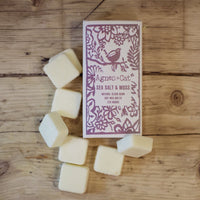 Agnes + Cat Box of 8 Wax Melts - Sea Salt & Moss